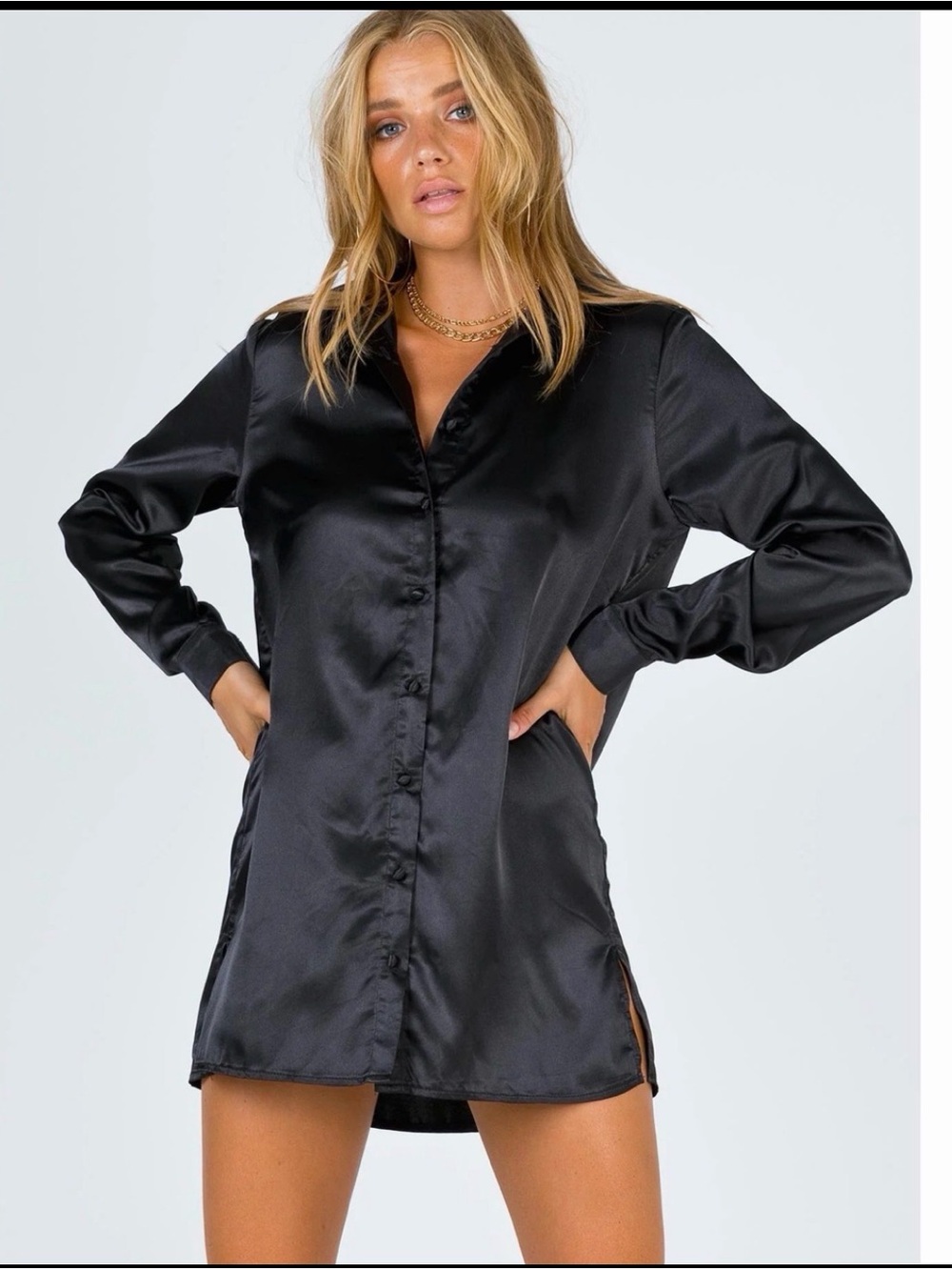 Princess Polly Satin Mini Dress